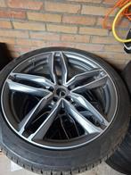 Gmp atom 21 inch Audi Q5 velgen 5x112 goede banden, Ophalen, Gebruikt, 255 mm, Banden en Velgen