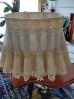Vintage ovale lampenkap, Huis en Inrichting, Lampen | Lampenkappen, Ophalen, Gebruikt, Ovaal