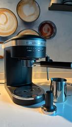 KitchenAid Espressomachine mat zwart - Zo goed als nieuw!, Afneembaar waterreservoir, Espresso apparaat, Gemalen koffie, Ophalen of Verzenden