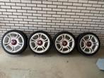 Abarth 500 Mugello wielset / 17”, Ophalen, Gebruikt, Banden en Velgen, 17 inch