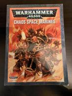 Warhammer codex chaos space marines, Hobby en Vrije tijd, Wargaming, Figuurtje(s), Warhammer, Ophalen of Verzenden, Zo goed als nieuw