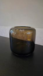 Dutz vaas Mazurka Smoky brown, Overige kleuren, Ophalen of Verzenden, Minder dan 50 cm, Glas