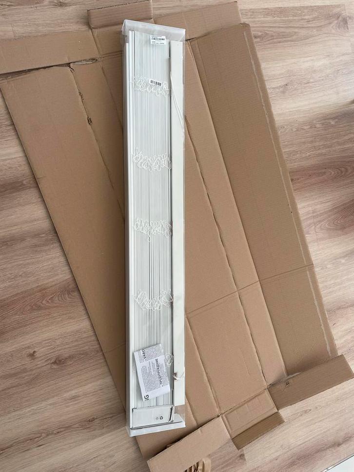 Witte jaloezieen, Huis en Inrichting, Stoffering | Gordijnen en Lamellen, Nieuw, Ophalen