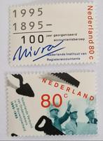Nederland 1995 - nvph 1637-1638  - NIVRA en NVOB, Postzegels en Munten, Postzegels | Nederland, Verzenden, Na 1940, Postfris