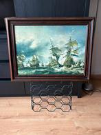 SLAG BIJ TEXEL, Antiek en Kunst, Kunst | Schilderijen | Klassiek, Ophalen