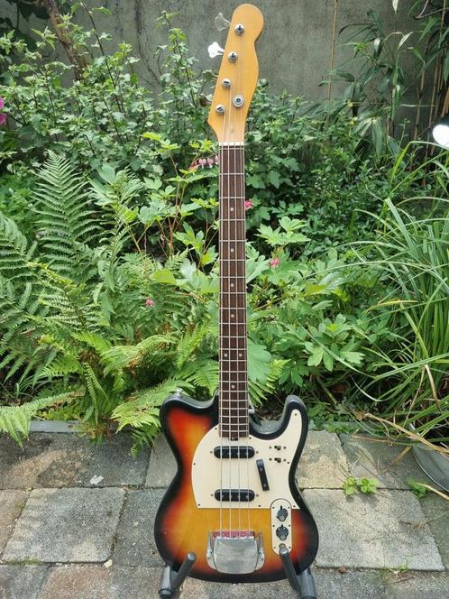 70s zenta shortscale telecaster bas, Muziek en Instrumenten, Snaarinstrumenten | Gitaren | Bas, Zo goed als nieuw, Elektrisch