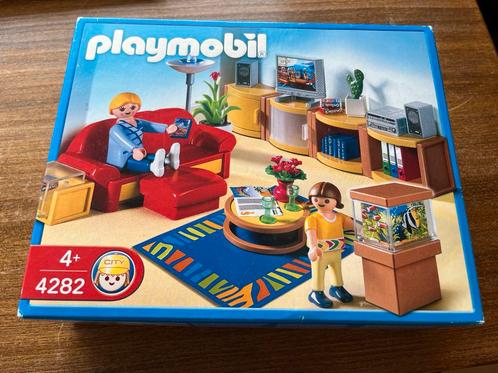 NIEUW IN DOOS playmobil 4282 woonkamer, Kinderen en Baby's, Speelgoed | Playmobil, Nieuw, Ophalen of Verzenden
