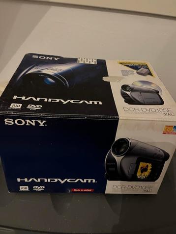 Sony handycam dcr dvd 105e beschikbaar voor biedingen