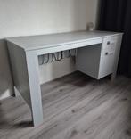 Woood bureau - Dennis lichtgrijs, Huis en Inrichting, Bureaus, Ophalen, Gebruikt, Bureau