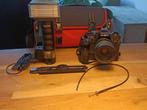 Minolta x700 met motordrive, Ophalen of Verzenden, Gebruikt, Spiegelreflex, Minolta