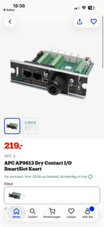AP9613 relaiskaart Schneider Electric APC nieuw, Computers en Software, Noodvoedingen (UPS), Ophalen of Verzenden, Nieuw