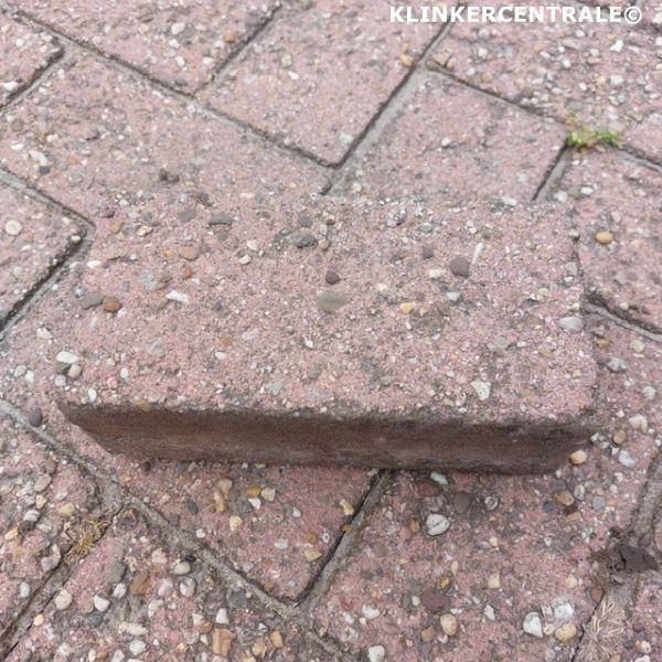 ROOIKORTING 2.000m2 rood betonklinkers bkk bss oprit/erfverh, Tuin en Terras, Tegels en Klinkers, Gebruikt, Klinkers, Beton, 10 m² of meer