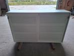 Schuifdeurkast kantoorkast, Ophalen, 100 tot 150 cm, Zo goed als nieuw, 200 cm of meer