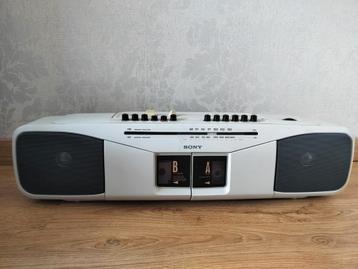 Sony Draagbare Radio Cassette CFS-W304 Wit beschikbaar voor biedingen