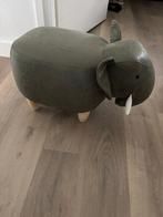 Dieren poef (olifant), Huis en Inrichting, Banken | Voetenbanken en Poefen, Ophalen of Verzenden, Zo goed als nieuw, Rechthoekig