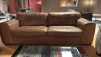 Dikke leren bank, Huis en Inrichting, Banken | Bankstellen, Ophalen, Gebruikt, ., Driepersoons