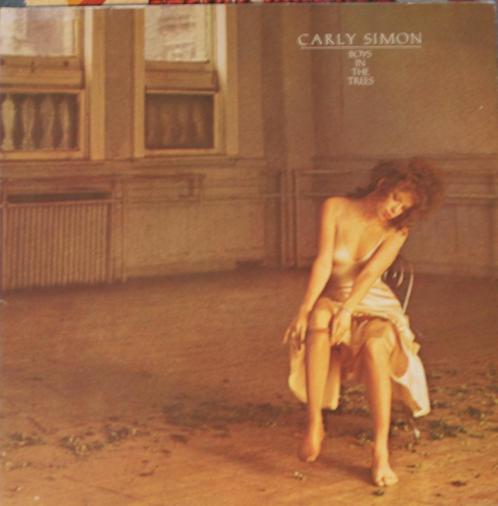 LP - Carly Simon - Boys in the trees - 100% gaaf, Cd's en Dvd's, Vinyl | Pop, Zo goed als nieuw, 1980 tot 2000, Ophalen of Verzenden