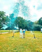 Gender Reveal Confetti Shooters, Ophalen of Verzenden, Zo goed als nieuw, Geboorte of Huwelijk