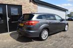 Ford FOCUS 1.0 Titanium Ecoboost, Clima, Navi, Cruise, Auto's, Te koop, Zilver of Grijs, 5 stoelen, Benzine