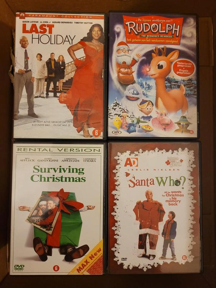 kerst films diverse titels dvd's, Cd's en Dvd's, Dvd's | Klassiekers, Zo goed als nieuw, Overige genres, 1980 tot heden, Alle leeftijden