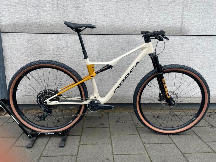 Orbea oiz m30 wit goud, Fietsen en Brommers, Fietsen | Mountainbikes en ATB, Nieuw, Heren, Overige merken, 49 tot 53 cm, Fully