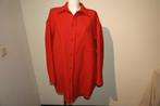 MM6 Maison Martin Margiela oversized blouse tuniek rood M, Kleding | Dames, Blouses en Tunieken, Maat 38/40 (M), MM6, Zo goed als nieuw