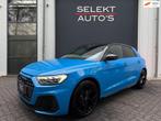 Audi A1 Sportback 35 TFSI Pro Line S-Line 150 Pk NAP Automaa, Auto's, 4 cilinders, 150 pk, Blauw, Leder en Stof