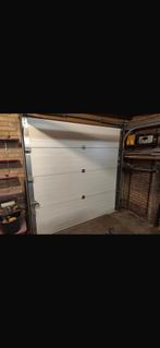 Kunststof Garagedeur - 2.21m x 2.22,5m, Doe-het-zelf en Verbouw, Deuren en Horren, Ophalen, Kunststof, Gebruikt, Garagedeur