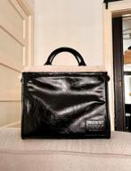 Zwarte faux leren DKNY handtas/schoudertas, Ophalen of Verzenden, Nieuw, Zwart, Handtas