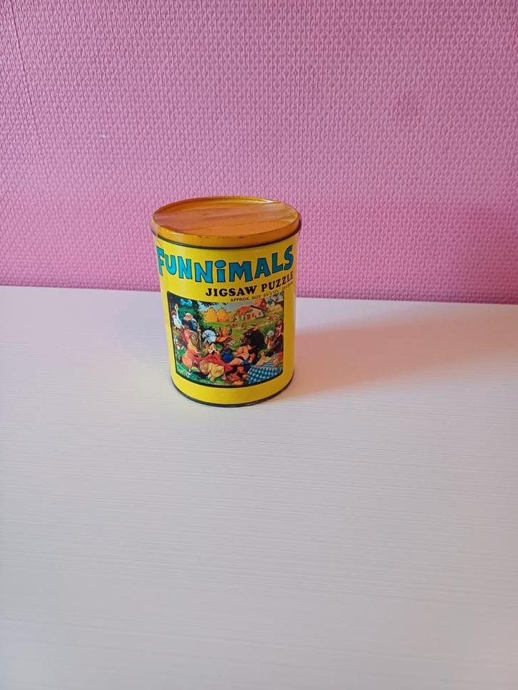 Vintage Funnimals jigsaw puzzle van Hope, Kinderen en Baby's, Speelgoed | Kinderpuzzels, Gebruikt, 4 tot 6 jaar, Meer dan 50 stukjes
