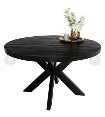 Tafelblad Mangohout 130cm Rond. beschikbaar voor biedingen