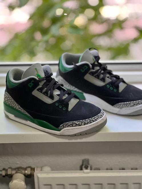 Nike Jordan 3 Retro "Pine Green" – No. 41, Kleding | Heren, Schoenen, Nieuw, Sportschoenen, Overige kleuren, Ophalen of Verzenden