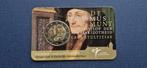 Herdenkingsmunt: Coincard 2011Erasmus 2 Euro  BU, Ophalen of Verzenden, Koningin Beatrix, Euro's, Setje