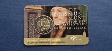 Herdenkingsmunt: Coincard 2011Erasmus 2 Euro  BU beschikbaar voor biedingen