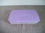 Tupperware Vleeswaren Schaaltje ( roze deksel ), Huis en Inrichting, Keuken | Tupperware, Ophalen of Verzenden, Gebruikt, Schaal