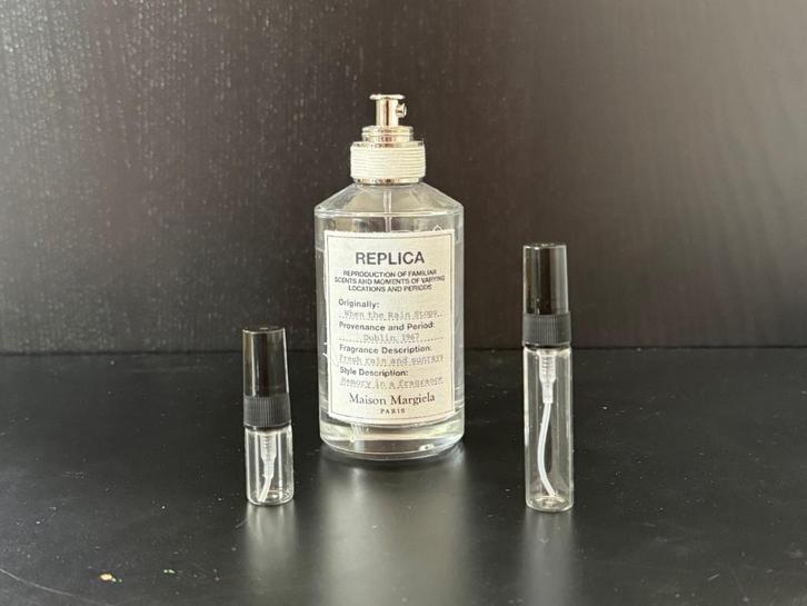 Margiela When the Rain Stops | 1-10ML Parfum Sample/Tester, Sieraden, Tassen en Uiterlijk, Uiterlijk | Parfum, Zo goed als nieuw