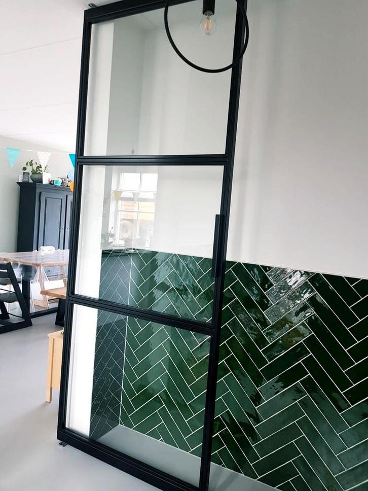 Stalen taatsdeur op maat gemaakt, Doe-het-zelf en Verbouw, Deuren en Horren, Nieuw, Binnendeur, 215 cm of meer, 80 tot 100 cm