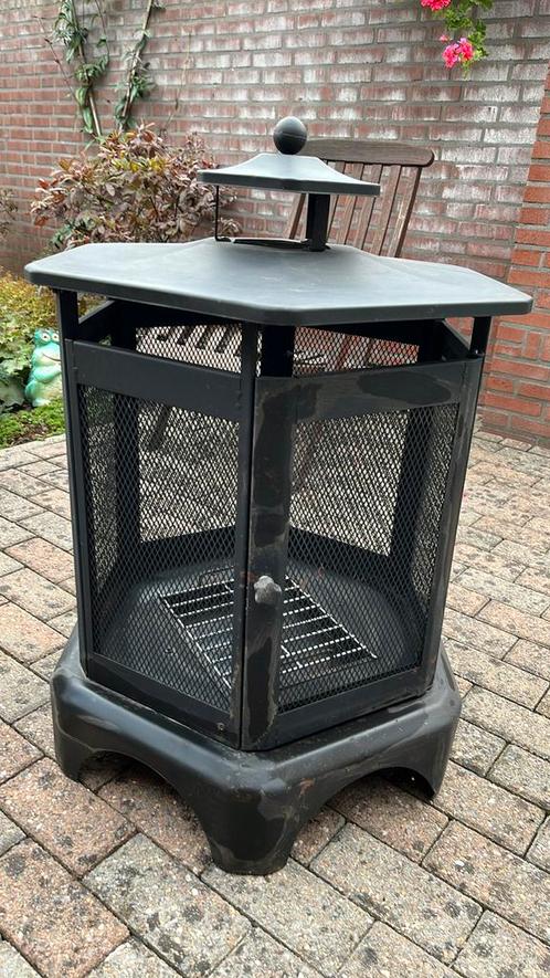 Tk zeshoekig tuinhaard, Tuin en Terras, Tuinhaarden, Zo goed als nieuw, Ophalen of Verzenden