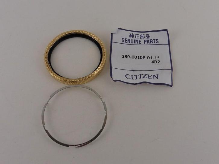 Bezel voor Citizen Aqualand  C520 J2004 New - Old Stock, Sieraden, Tassen en Uiterlijk, Horloges | Heren, Nieuw, Citizen, Staal