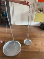 2 VT Wonen hangschalen zilver, Ophalen of Verzenden, Zo goed als nieuw