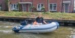 Rubberboot met 5pk motor, Watersport en Boten, Ophalen, Gebruikt, Motor en Techniek, Motorboot