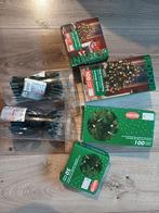 6 snoeren kerstverlichting 500 lampjes, Diversen, Kerst, Ophalen of Verzenden, Gebruikt