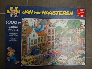Jan van Haasteren puzzel "vrijdag de dertiende".1000 stukjes