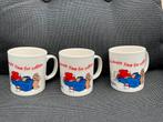3 zgan bekers mokken Paddington beer. Beertje Paddington, Huis en Inrichting, Keuken | Servies, Ophalen, Keramiek, Zo goed als nieuw
