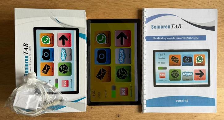 Senioren Tablet - Echt als nieuw, Computers en Software, Android Tablets, Zo goed als nieuw, Wi-Fi, 10 inch, 32 GB, Uitbreidbaar geheugen
