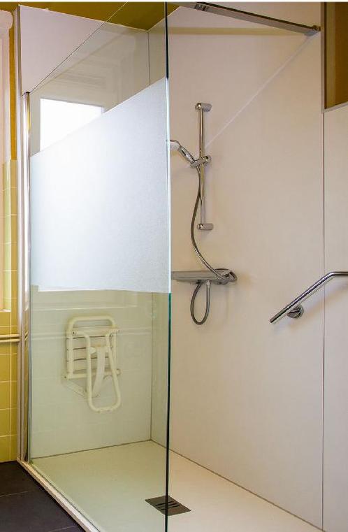 NIEUWE INLOOPDOUCHE VOOR MINDERVALIDEN – ZSM OP TE HALEN, Huis en Inrichting, Badkamer | Badkamermeubels, Zo goed als nieuw, Overige typen