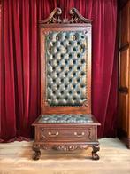Hal bankje / kapstok Chesterfield groen leer, Goesem engelsstraat 7, Chesterfield junkie, Minder dan 100 cm, Info@chesterfield.nl