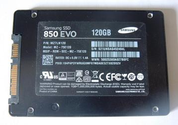 Harddisk Harde Schijf Samsung 850 EVO SSD 120 Gb 2.5 beschikbaar voor biedingen