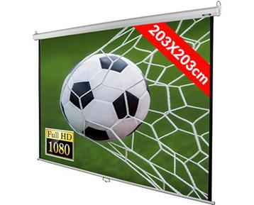 Jago beamer projectiescherm 203x203 cm bioscoopscherm NIEUW beschikbaar voor biedingen