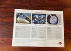 Harley-Davidson FLSTFI FAT BOY motorcycle 2 page brochure, Ophalen of Verzenden, Gebruikt, Motoren
